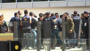 Almanya Cumhurbaşkanı Steinmeier'a Filistin protestosu