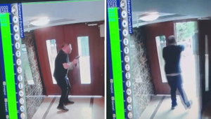 Halüsinasyon görüp kendi kendine çatıştı