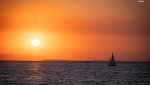 İzmir’in gün batımında Körfez turları başladı