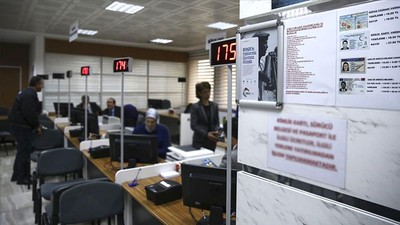 Nüfus müdürlüklerinde YKS düzenlemesi