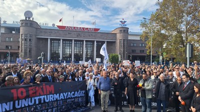 Ankara gar saldırısında hayatını kaybedenler anıldı