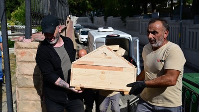 Cem Garipoğlu'nun açılan mezarından çıkarılan örnekler yeniden kabrine konuldu