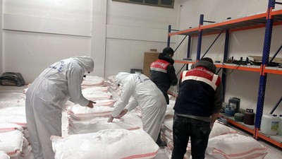 Bitlis’te bebek pudrasına karıştırılmış 250 kilo metamfetamin ele geçirildi