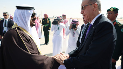 Cumhurbaşkanı Erdoğan, Riyad'a ulaştı