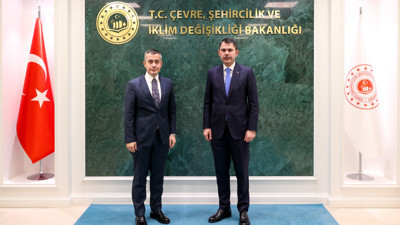 Bakan Kurum, Esenyurt Belediye Başkan Vekili Can Aksoy’u kabul etti