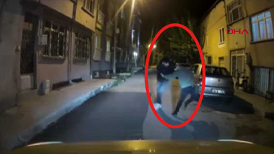 Kız arkadaşını indiremeyince taksiye zarar verip şoföre bıçakla saldıran şüpheli tutuklandı