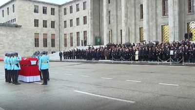 Eski bakanlardan Ömer Barutçu için Meclis'te cenaze töreni düzenlendi