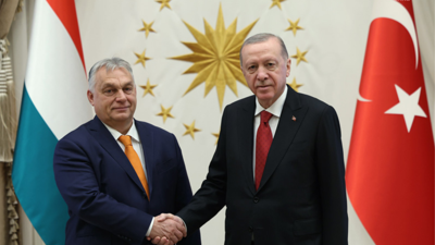 Cumhurbaşkanı Erdoğan, Macaristan Başbakanı Orban ile bir araya geldi