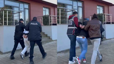 Eve girmek için kadına ekmek ve süt götüren 2 dolandırıcılık şüphelisi suçüstü yakalandı