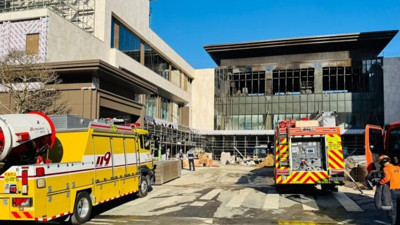 Güney Kore'de otel inşaatında yangın: 6 ölü