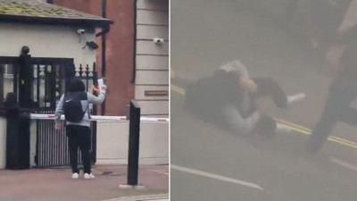 Londra'da Türk Konsolosluğu önünde Kur'an-ı Kerim provokasyonu