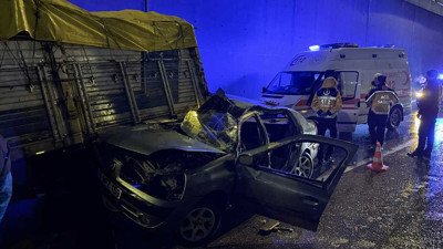 Bursa'da 1 kişinin öldüğü kaza kamerada; sürücü 1.97 promil alkolle direksiyona geçip, makas atarak ilerlemiş