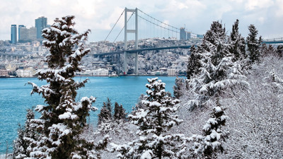 İstanbul beyaza büründü... İşte son durum (21 Şubat)