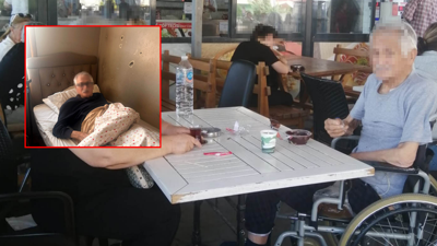 Kiracısı evden çıkmayınca huzurevine yerleşti