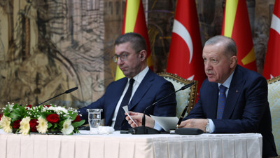 Cumhurbaşkanı Erdoğan: Kuzey Makedonya ile 1 milyar dolara yaklaşan ticaret hacmimizi iki katına çıkarmak istiyoruz