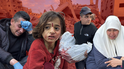 İsrail'in ateşkesi bozarak Gazze'ye başlattığı saldırılarda 404 kişi hayatını kaybetti; 562 kişi yaralandı