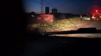 İsrail, sağlık konvoyunu hedef aldı! Filistin Kızılayı, saldırı anını paylaştı