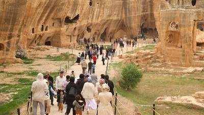 Tarihi kent Mardin bayram tatilinde ziyaretçi akınına uğradı