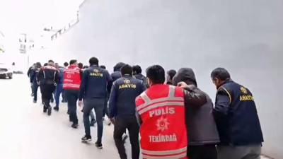 6 milyon TL'lik kablo hırsızlığına 7 tutuklama