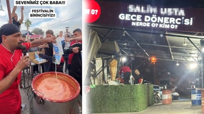 Hijyen kurallarına uymayan fenomen dönercinin standı karnavaldan kaldırıldı