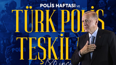 Cumhurbaşkanı Erdoğan'dan 'Polis Haftası' mesajı