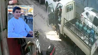Park halindeyken hareket eden kamyoneti, 13 yaşındaki Yusuf durdurdu