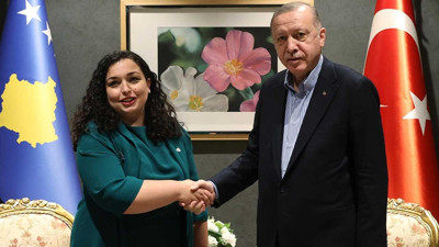 Kosova Cumhurbaşkanı Osmani, Cumhurbaşkanı Erdoğan'ın ülkesine verdiği desteğe vurgu yaptı