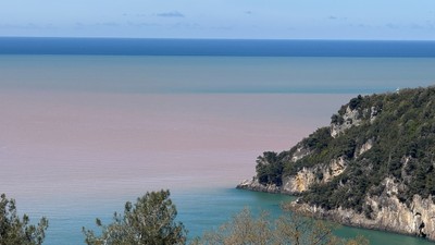 Bartın'da deniz çamur rengini aldı