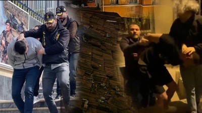Beykoz'da haraç için iş insanının evini kurşunladı; çatıda yakalandı