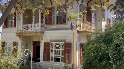Dizi çekimlerinin yapıldığı bir konakta çıkan yangında set çalışanı hayatını kaybetti