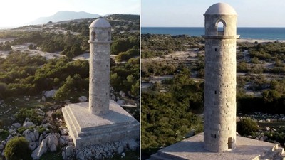 Patara Deniz Feneri, 544 yıl önceki gibi ayakta