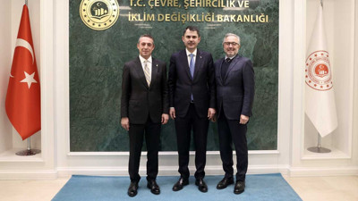 Bakan Kurum, Fenerbahçe Spor Kulübü Başkanı Koç'u kabul etti