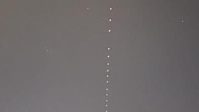 Starlink uydusu Adana semalarında görüntülendi