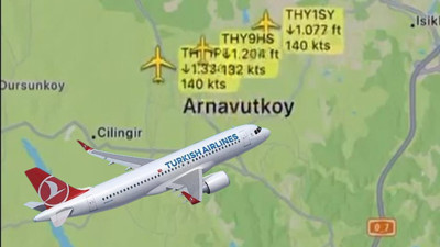 İstanbul Havalimanı’na 3 THY uçağı aynı anda iniş yaptı