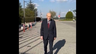 MHP lideri Devlet Bahçeli'den yeni görüntü