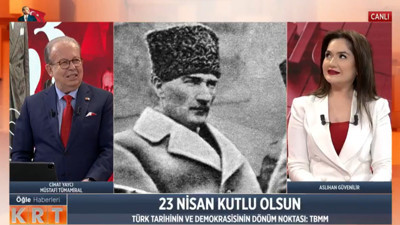 6.2'lik deprem KRT canlı yayınına böyle yansıdı