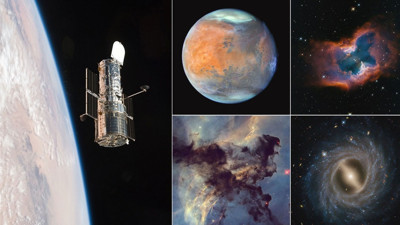 Hubble Uzay Teleskobu 35’inci yılında dört fotoğraf paylaştı