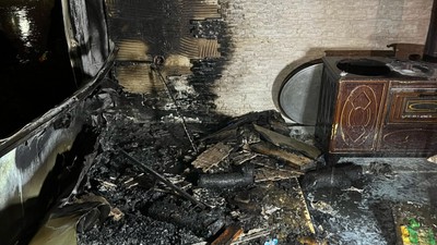 Rap şarkıcısı Sefo’nun, Samsun’daki aile evinde çıkan yangın söndürüldü
