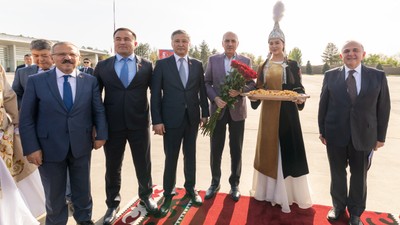 TBMM Başkanı Kurtulmuş, Kırgızistan'da