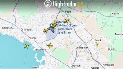 Sabiha Gökçen Havalimanı apronunda ördek alarmı