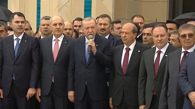 Cumhurbaşkanı Erdoğan KKTC'de Külliye Açılışı'nda konuştu: Türkiye, ihtiyaç duyacağınız her anda yanınızda olacak