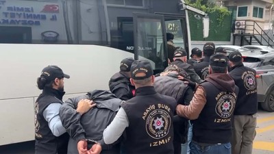 İzmir'de suç örgütüne operasyon; 10 tutuklama