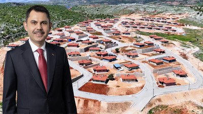 Bakan Kurum, depremin ardından yeniden inşa edilen Adıyaman'ın Zey köyünün görüntülerini paylaştı