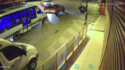 Maltepe'de yolun karşısına geçmek isterken otomobil çarptı; metrelerce savruldu