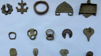 Tarihi eser operasyonunda 12 sikke ve 14 tarihi eser ele geçirildi