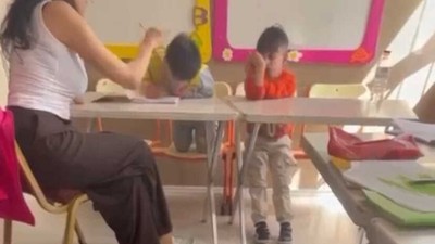 Öğretmenin, özel gereksinimli öğrencilere şiddeti kamerada; tutuklandı