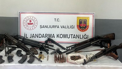 Şanlıurfa'da silah kaçakçılığı operasyonunda 7 gözaltı