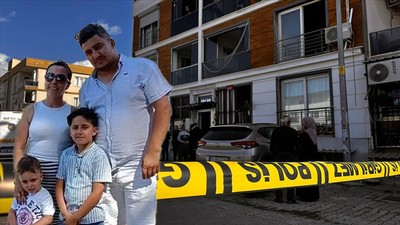 Aydın'da evindeki yangında eşi ve çocukları ölen itfaiyeci ile nişanlısı gözaltına alındı