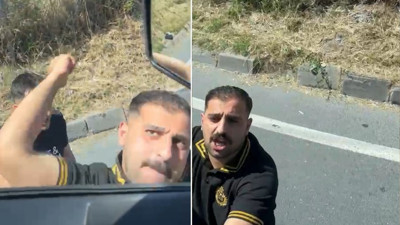 Başakşehir'de trafik tartıştığı TIR şoförüne sandalyeyle saldırdı