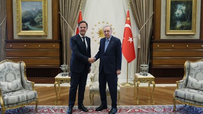 Cumhurbaşkanı Erdoğan, NATO Genel Sekreteri Rutte'yi kabul etti